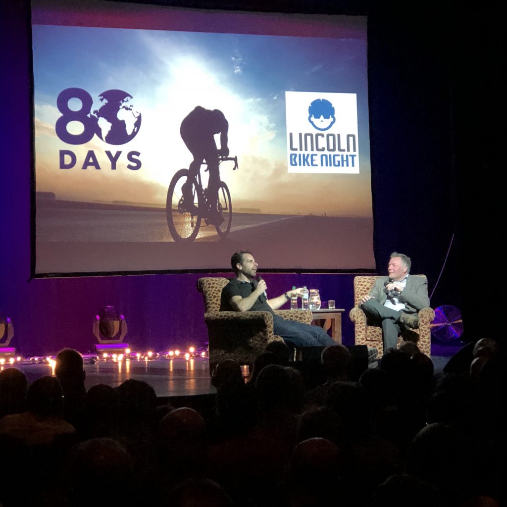 Lincoln Bike night with Mark Beaumont